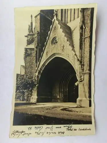 Alte AK Göttingen Portal der Jacobskirche [aS51]