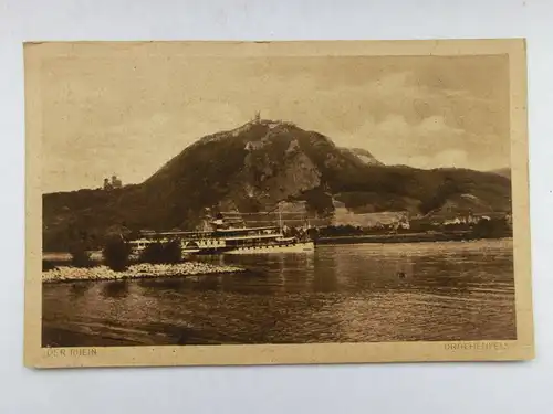 Alte AK Drachenfels Rhein [aS53]
