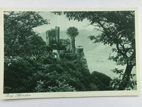 Alte AK Burg Rheinstein [aS55]