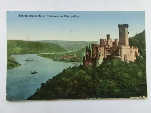 Alte AK Schloß Stolzenfels  [aS56]