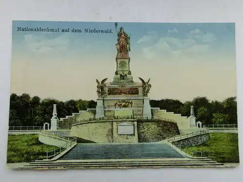 Alte AK Rüdesheim Nationaldenkmal um 1920 [aS57]