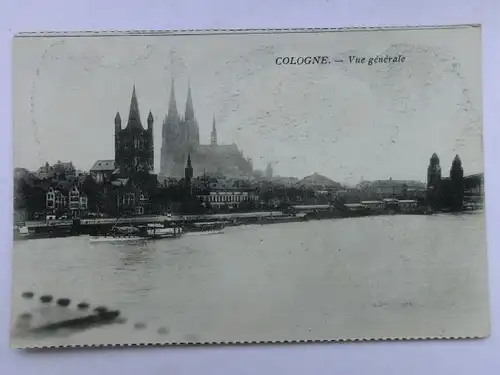 Alte AK Köln Cologne Vue generale [aS74]