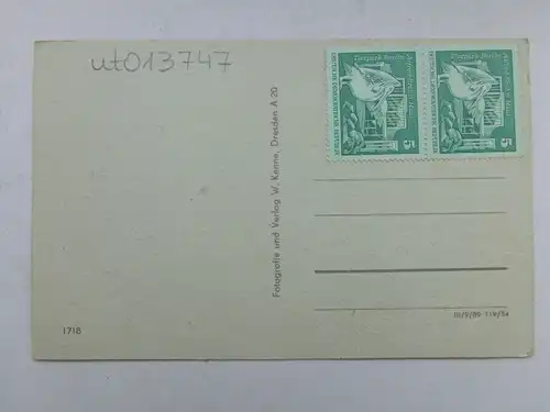 Alte AK Stadt Königstein Sächsische Schweiz [aS89]