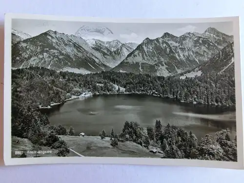 Alte AK Oberstdorf Freibergsee [aL529]