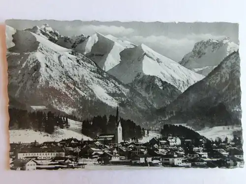 Alte AK Oberstdorf Allgäu [aL580]