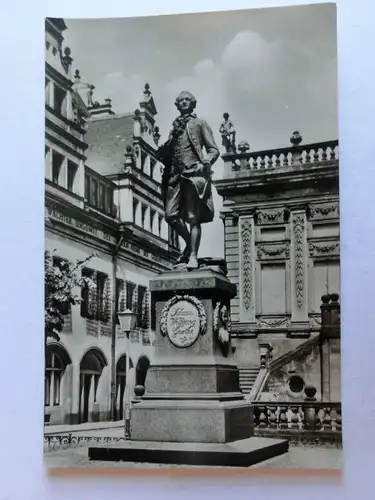 Alte AK Leipzig Goethedenkmal [aL607]