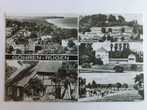 Alte AK Göhren Rügen [aL608]