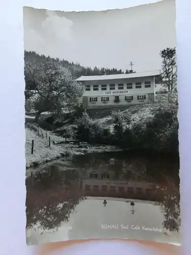 Alte AK Ellmau Tirol Cafe Kaiserblick [aL612]