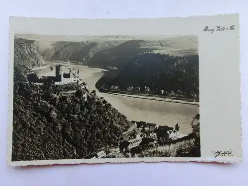 Alte AK Burg Katz am Rhein [aS106]