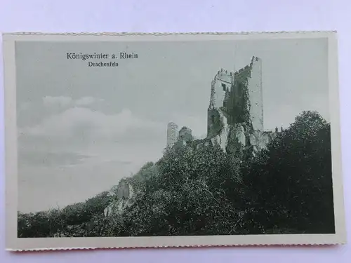 Alte AK Königswinter Drachenfels [aS116]