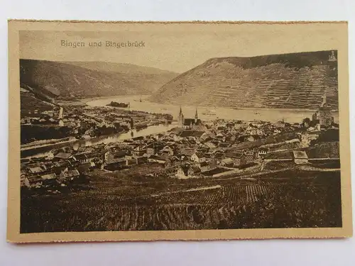 Alte AK Bingen Bingerbrück [aS135]