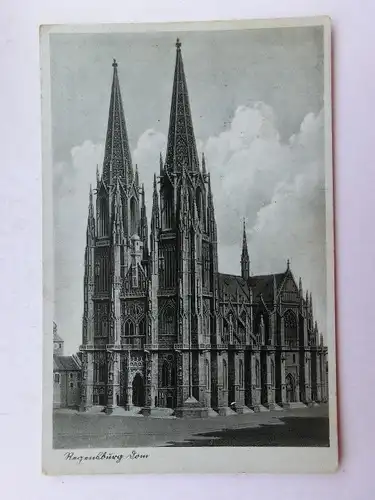 Alte AK Regensburg Dom [aS137]