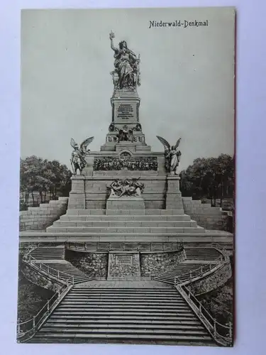 Alte AK Rüdesheim Nationaldenkmal [aS141]