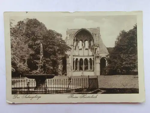 Alte AK Siebengebirge Ruine Heisterbach 1915 [aS167]