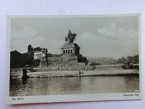 Alte AK Koblenz Deutsches Eck [aS188]