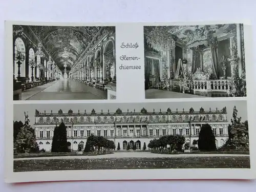 Alte AK Schloß Herrenchiemsee [aS198]