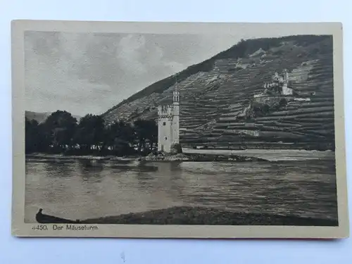 Alte AK Bingen Mäuseturm [aS369]