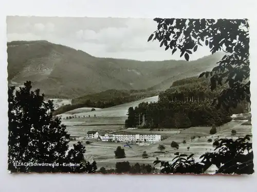 Alte AK Elzach Schwarzwald Kurheim [aS383]
