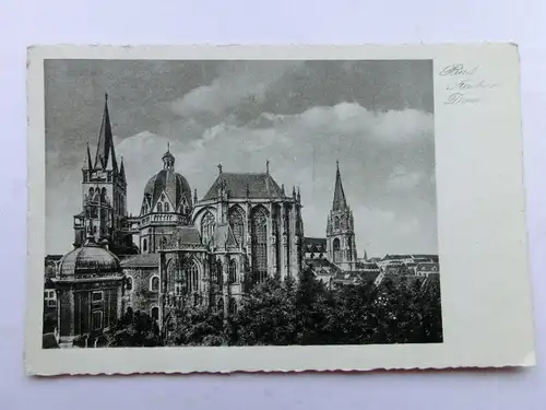 Alte AK Bad Aachen Dom [aS398]