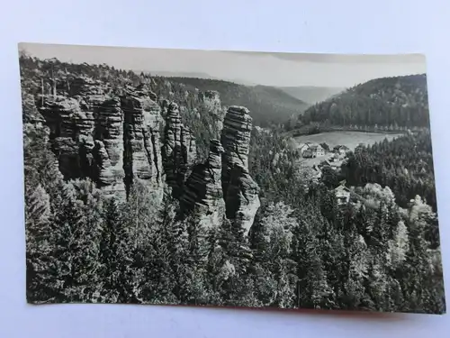 Alte AK Sächsische Schweiz Bielatal Hallenstein Otto Mühle [aS406]