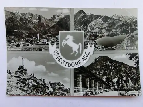 Alte AK Oberstdorf Allgäu [aS423]