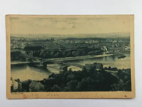 Alte AK Koblenz Brücke [aS467]