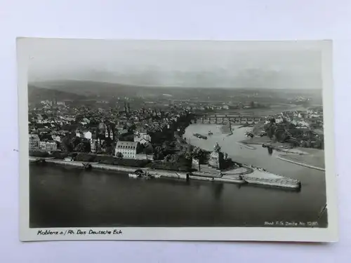 Alte AK Koblenz Das Deutsche Eck [aS476]