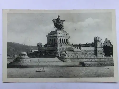 Alte AK Koblenz Kaiser Wilhelm Denkmal [aS481]