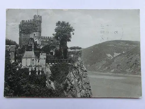 Alte AK Burg Rheinstein [aS482]