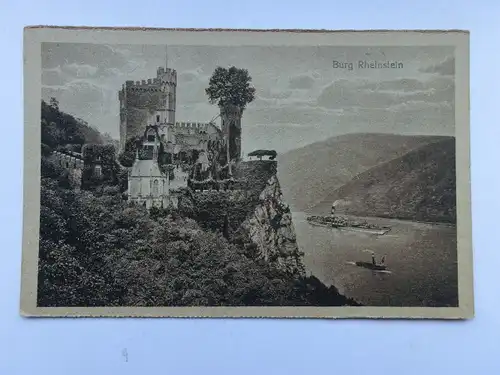 Alte AK Burg Rheinstein [aS505]