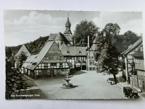 Alte AK Frankenberg Goslar Frankenberger Plan [aS561]