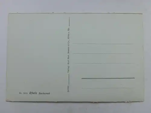 Alte AK Bacharach um 1920 [aS598]