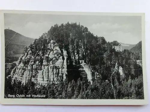 Alte AK Berg Oybin mit Hochwald [aS418]