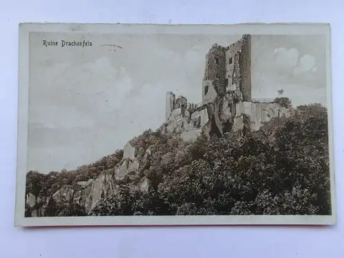 Alte AK Ruine Drachenfels [aS206]