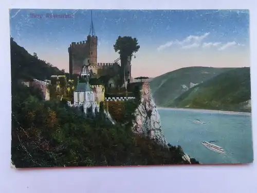 Alte AK Burg Rheinstein [aS207]