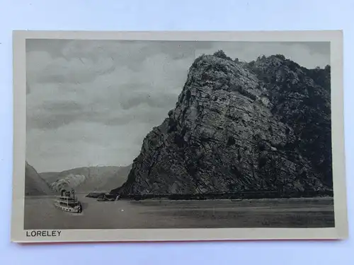 Alte AK Loreley Dampfer [aS230]
