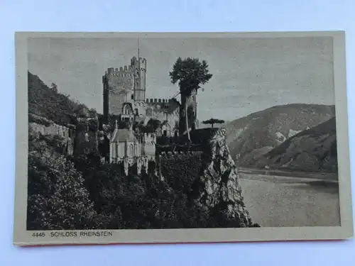 Alte AK Schloß Rheinstein [aS237]
