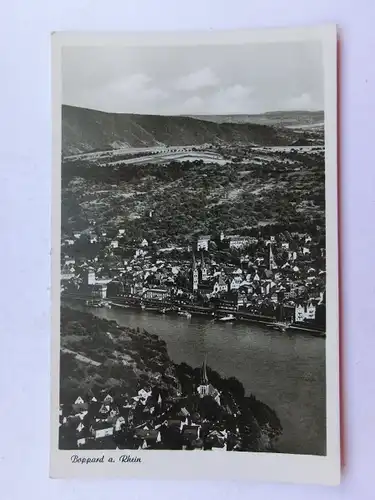 Alte AK Boppard Rhein [aS240]