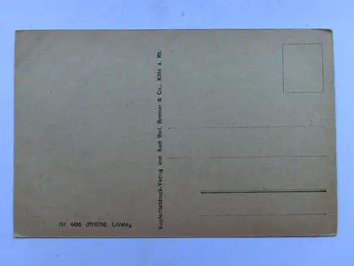 Alte AK Loreley Rhein [aS248]