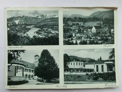 Alte AK Bad Tölz Mehrbildkarte Kurhaus Wandelhalle… [aS271]