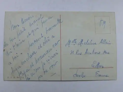 Alte AK Burg Rheinstein [aS291]