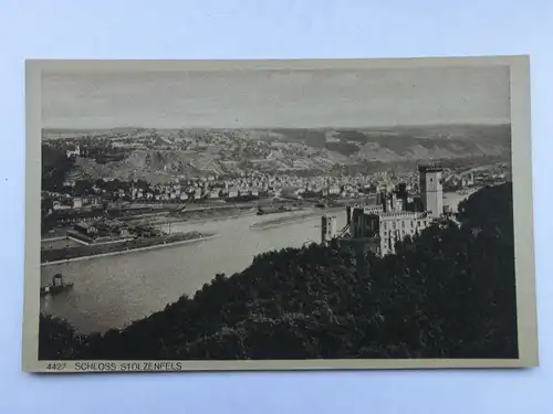 Alte AK Schloß Stolzenfels [aS297]