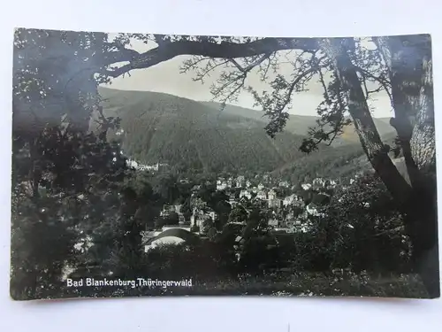 Alte AK Bad Blankenburg Thüringer Wald [aS303]
