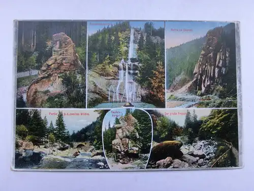 Alte AK Okertal Mehrbildkarte um 1925 [aP9]