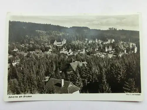 Alte AK Schierke am Brocken [aP17]