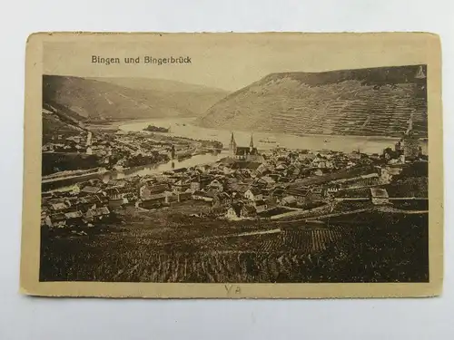 Alte AK Bingen Bingerbrück [aP41]
