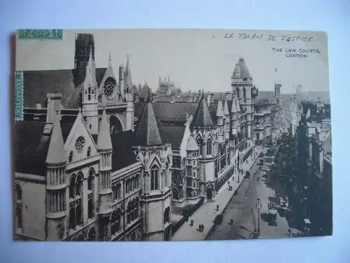 Alte AK The Law Courts London [B915]
