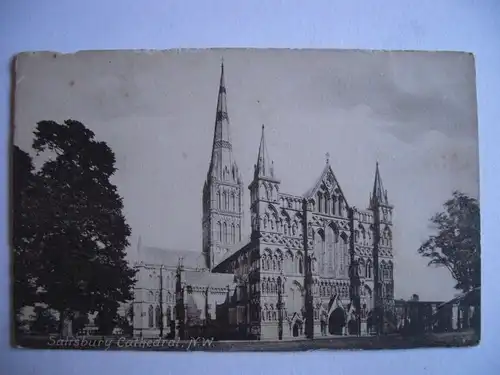 Alte AK Salisbury Cathedral [B917]