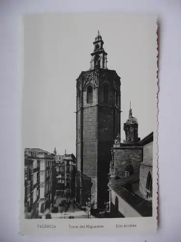 Alte AK Valencia Torre del Miguelete [B1008]