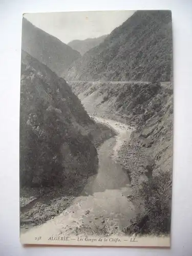 Alte AK Nordafrika Maghreb Algerien Les Gorges da la Chiffa [B583]